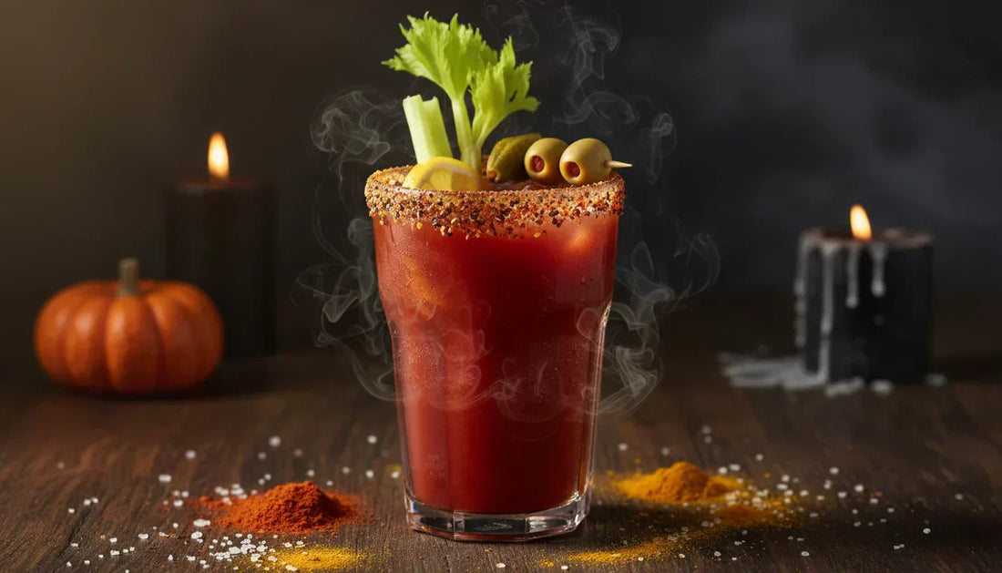 Spiced Bloody Mary (Savory Cocktail / Mock-tail)