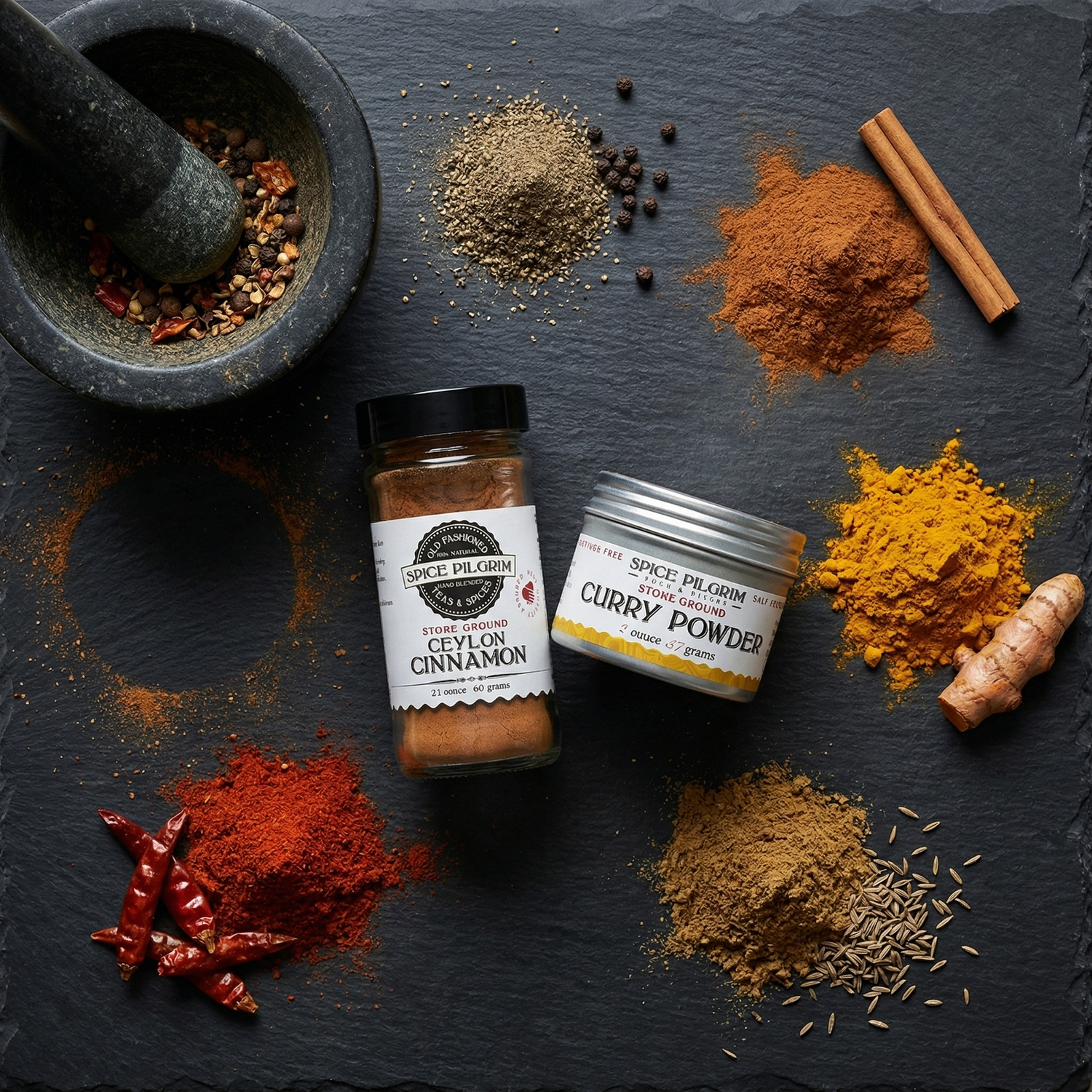 Stone-Ground Spices