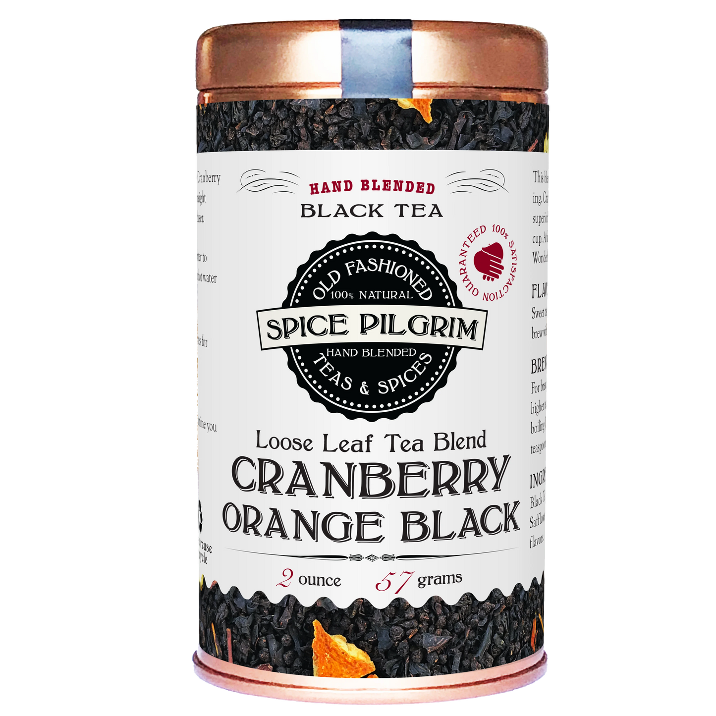 Cranberry Orange Black
