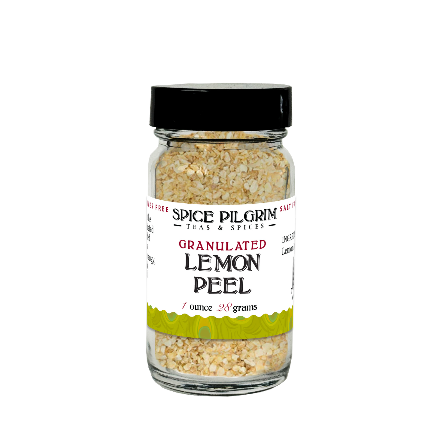 Lemon Peel - Granulated