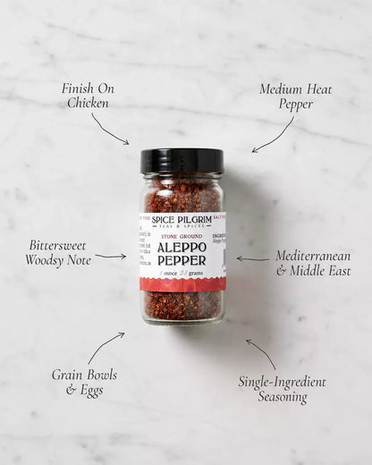 Aleppo Pepper infographic